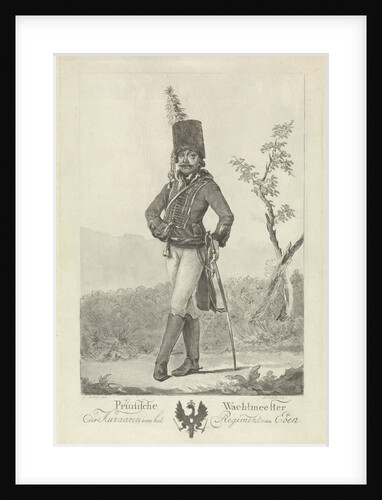 Prussian hussars sergeant by Gerrit Malleyn