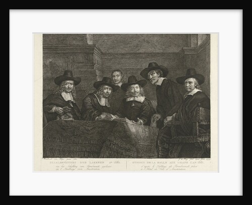 The Sampling Officials by Johannes Pieter de Frey