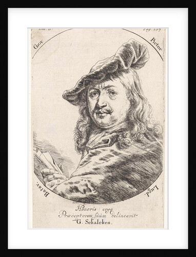 Portrait of Gerard Dou by Godfried Schalcken