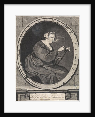 Smoking farmer by Matthijs Pool