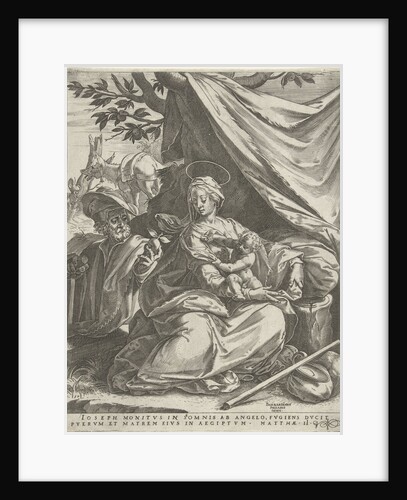 Rest on the Flight into Egypt by Bernardino Passeri