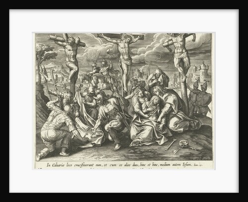 Crucifixion by Adriaen Collaert