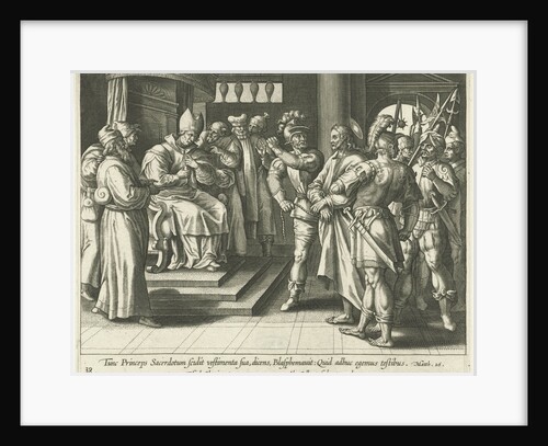 Christ before Caiaphas by Maerten de Vos