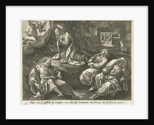 Christ in the Garden of Olives by Adriaen Collaert