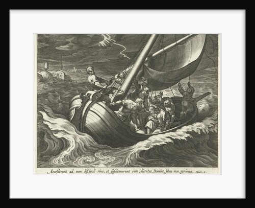 Storm on the Sea of Galilee by Adriaen Collaert