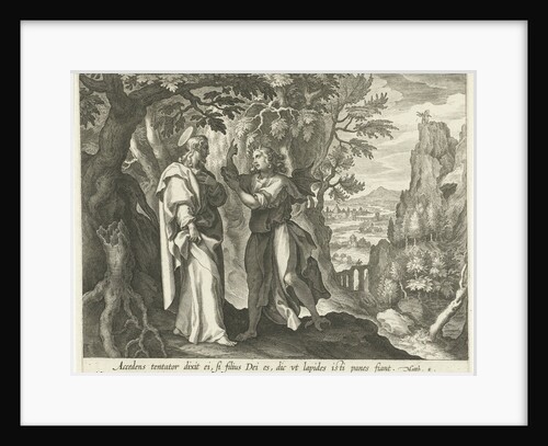 Temptation of Christ in the Desert by Maerten de Vos