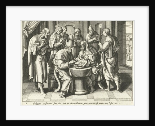 Circumcision of Christ by Adriaen Collaert