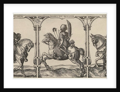 Three equestrian portraits by Claes Jansz. Visscher II