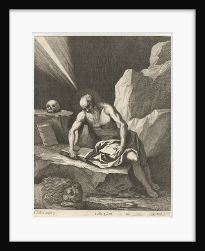 Jerome in a cave by David Teniers II