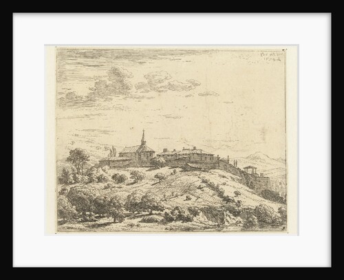 City on a hill by Karel Dujardin