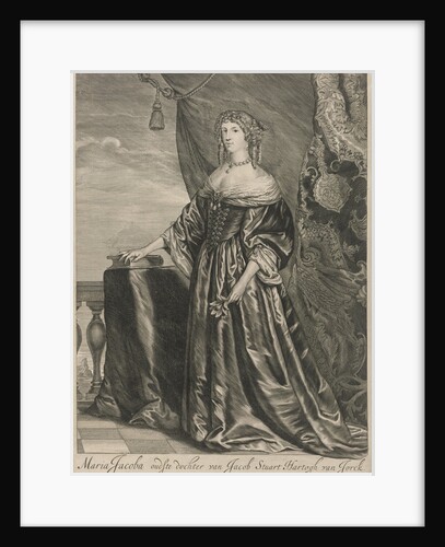 Portrait of Mary II Stuart by Hugo Allard