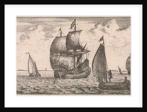 Receipt of the post at sea by Jan Houwens I