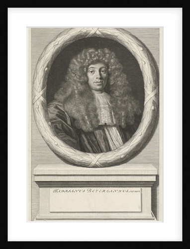 Portrait of Adrian Beverland by Johannes Willemsz. Munnickhuysen