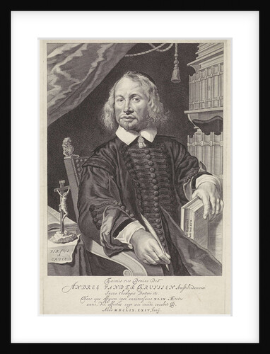 Portrait of Andreas van der Kruyssen by Theodor Matham