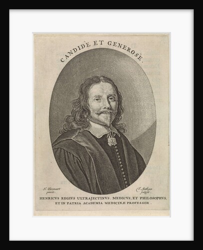 Portrait of Henricus Regius by Theodor Matham