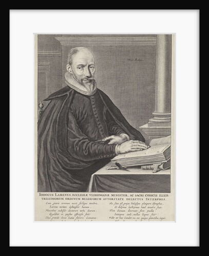 Portrait of Joost van Laren by Joannes Schildius