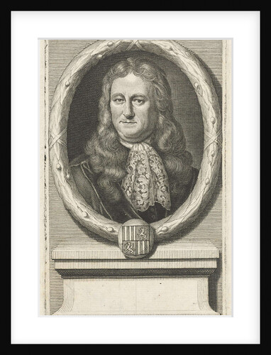 Portrait of Abraham Johannes Kuffeler by David van der Plas