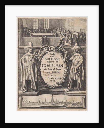 Two lawyers for courtroom by Johannes van Esch I