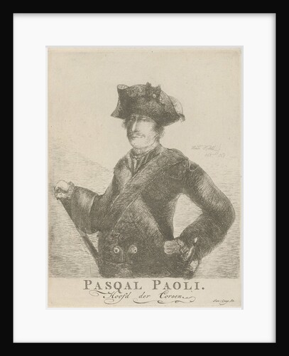 Portrait of General Pascal Paoli by Samuel Cruys