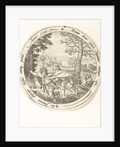 The blind leading the blind by Hendrick Goltzius