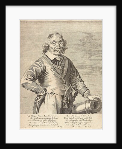 Portrait of Maarten Tromp Harpertsz by Jan Vos