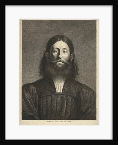 Portrait of painter Giorgione by Abraham Bloteling