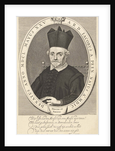 Portrait of Jacobus van Peen by Andreas van der Cruyce