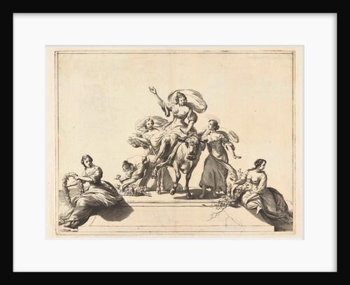 Europe and the bull by Nicolaes Pietersz. Berchem