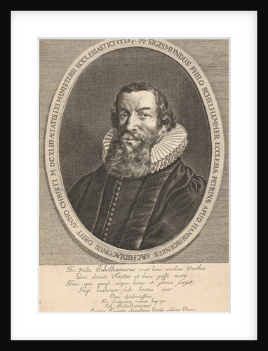 Portrait of Sigismund Philo Schelhammer by Hendrik Bary