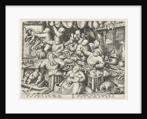 Kitchen by Hieronymus Cock