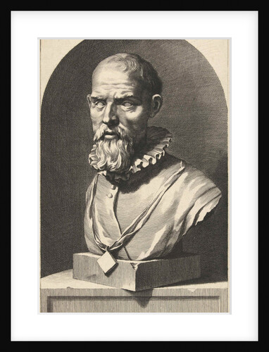 Portrait Bust of Peter Adriaansz. van der Werff by Jan de Bisschop