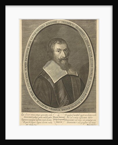 Portrait of Frederick Spanheim at the age of 44 by Jan Du Pré