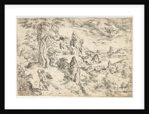 Moses with the tablets of the Law by Hieronymus Cock