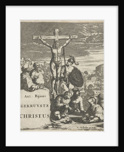 Christ on the cross by Jasper Goris