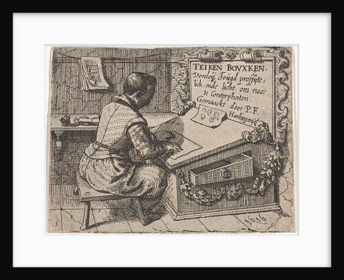 Pupil in a studio by Pieter Feddes van Harlingen