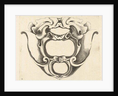 Main shaped cartouche by Frederik de Wit