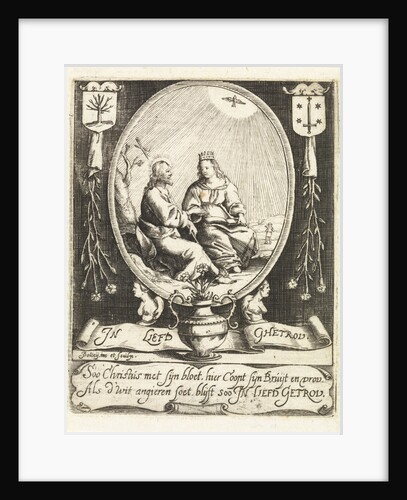 Blasoen of the Chamber of Rhetoric De witte Angieren Haarlem by Jan Pottey