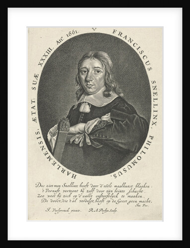 Portrait of Francis Snellinx by Jan Vos