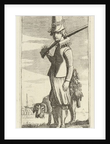 Falconer Clerk and hunting by Robert de Baudous