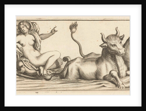 Europe on a chariot by Justus Danckerts