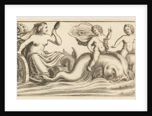 Amphitrite on a chariot by Justus Danckerts