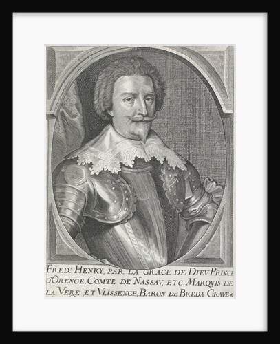 Portrait of Frederick Henry, Prince of Orange by Pieter de Jode II