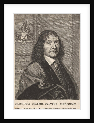 Portrait of Franciscus de le Boë Sylvius by Anonymous