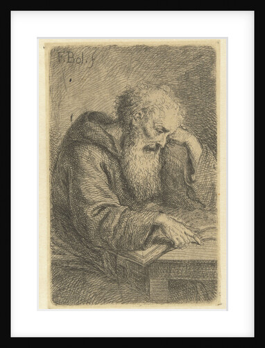 Reading monk by Anonymous