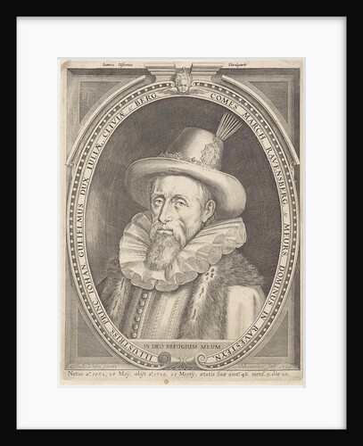 Portrait of Johan Willem van Kleef by Johannes Janssonius