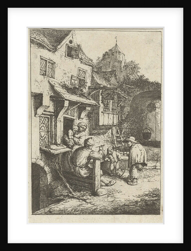 Humpback fiddler for an inn by Adriaen van Ostade