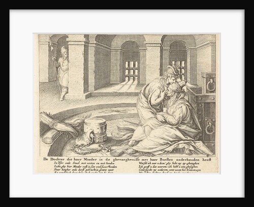 A daughter suckles her mother in jail by Claes Jansz. Visscher II