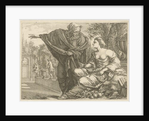 Vertumnus and Pomona by Anonymous