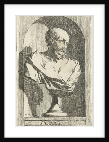 Bust of Heraclitus by Leonard Schenk