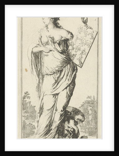 Personification of time by Arnold Houbraken